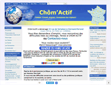 Tablet Screenshot of chomactif.fr